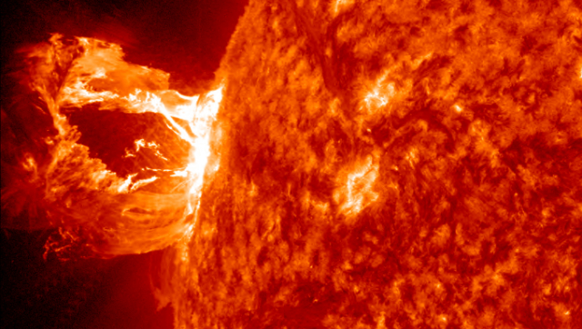 Watch: Massive explosion on the Sun sends billions of tons of plasma to the Earth, could cause blackouts Watch: Massive explosion on the Sun sends billions of tons of plasma to the Earth, could cause blackouts