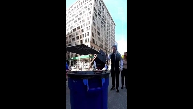 US researchers unleash robotic trash can to check people's interactions in public; watch US researchers unleash robotic trash can to check people's interactions in public; watch