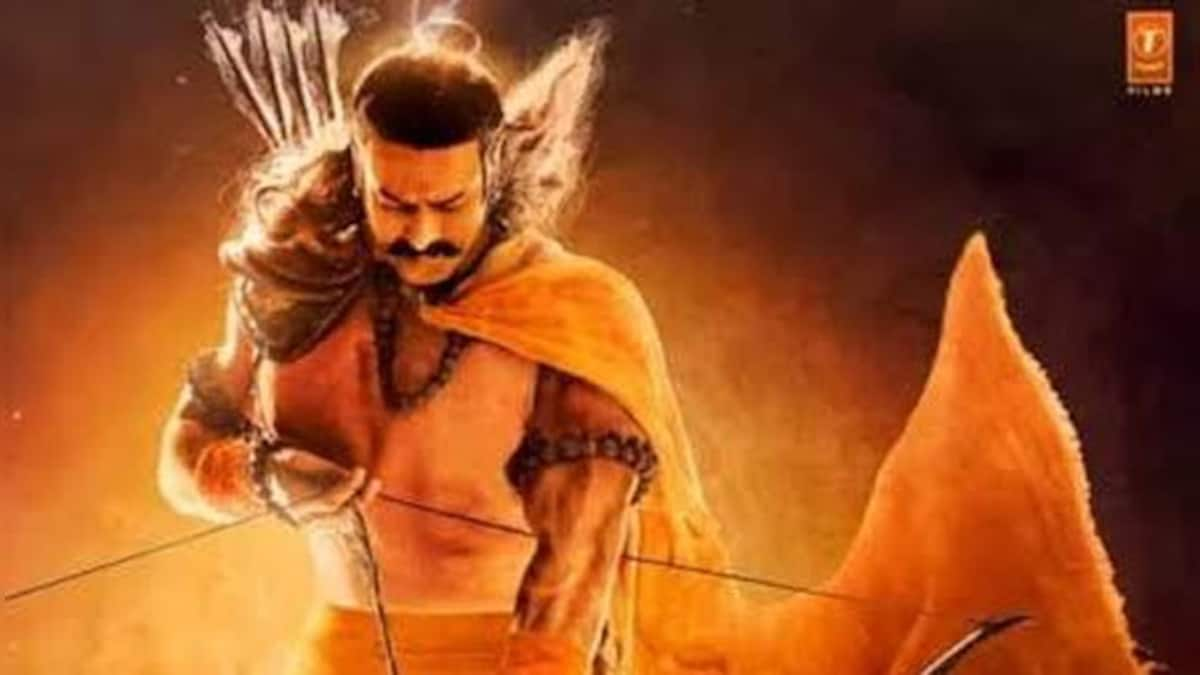 On Akshaya Tritiya, Pan-India star Prabhas launches the new powerful poster of Adipurush; see post