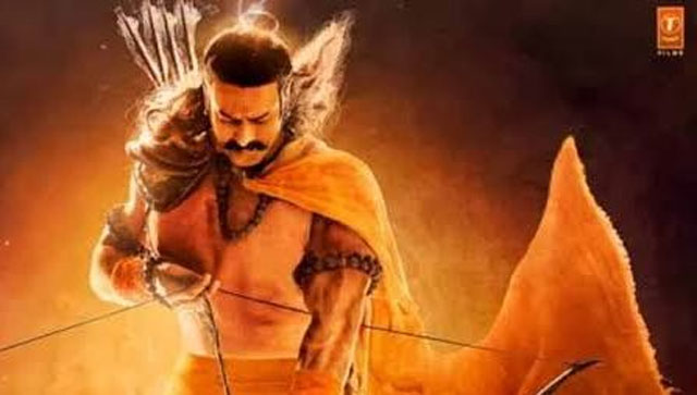 On Akshaya Tritiya, Pan-India star Prabhas launches the new powerful poster of Adipurush; see post On Akshaya Tritiya, Pan-India star Prabhas launches the new powerful poster of Adipurush; see post