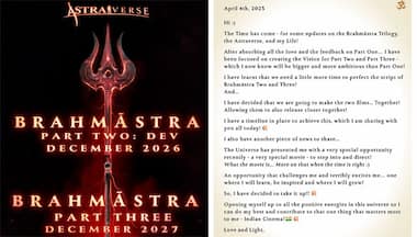 'The Next Phase' of Ayan Mukerji begins as filmmaker announces the release of Brahmastra Part 2 and 3