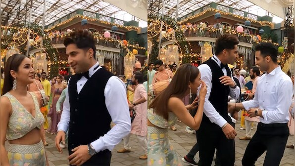 Watch the fun banter of Shehnaaz Gill, Jassie Gill, Raghav Juyal while shooting Billi Billi