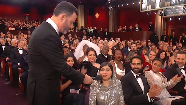 Oscars throwback: Jimmy Kimmel's 'hilarious' questions to Malala, Colin Farrell with Cocaine Bear's special appearance Oscars throwback: Jimmy Kimmel's 'hilarious' questions to Malala, Colin Farrell with Cocaine Bear's special appearance