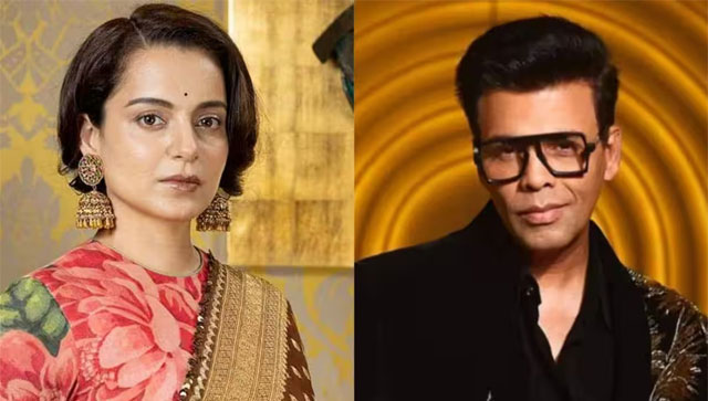'Look at my talent and then your movies...' Kangana Ranaut takes yet another dig at Karan Johar 'Look at my talent and then your movies...' Kangana Ranaut takes yet another dig at Karan Johar