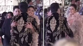 Watch: Priyanka Chopra and Karan Johar hug and greet each other at the NMACC launch amid rumours of a rift