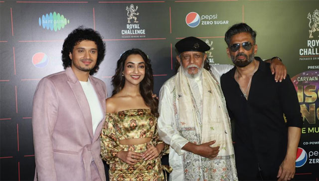 Original Disco King Mithun Chakraborty attends the grand premiere of 'Disco Dancer The Musical' Original Disco King Mithun Chakraborty attends the grand premiere of 'Disco Dancer The Musical'