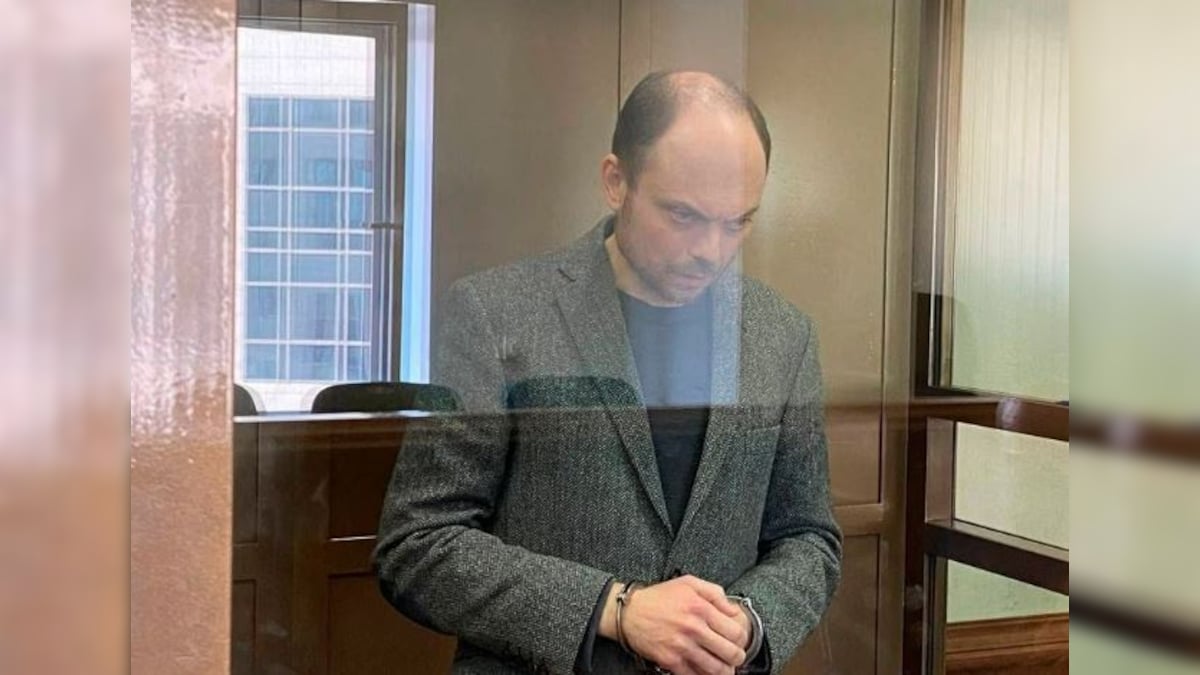 Putin critic and Russian opposition activist Vladimir Kara-Murza given 25-year prison sentence