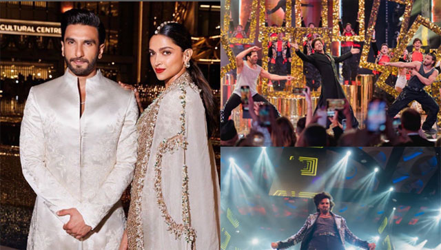 Ranveer Singh shares pictures with Deepika Padukone and Shah Rukh Khan from the NMACC ceremony, pens a note Ranveer Singh shares pictures with Deepika Padukone and Shah Rukh Khan from the NMACC ceremony, pens a note
