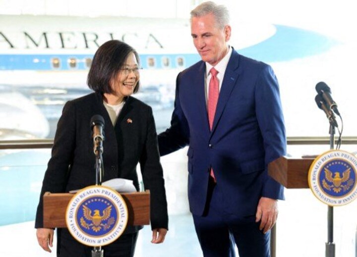 Taiwan 'grateful' after US House speaker meeting; China threatens 'resolute response'