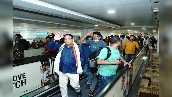 Operation Kaveri: First flight carrying 360 Indians evacuated from conflict-hit Sudan lands in Delhi