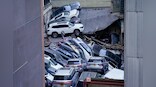 At least one killed in New York parking structure collapse; WATCH