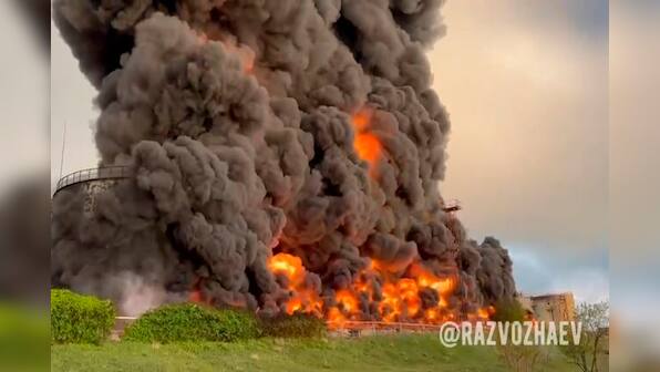 Ukrainian drones strike Crimea oil depot, says Russian official