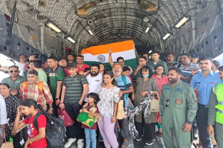 Operation Kaveri: IAF plane carrying 246 Indians evacuated from conflict-hit Sudan lands in Mumbai