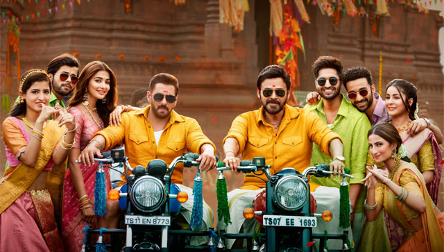 Kisi Ka Bhai Kisi Ki Jaan: Salman Khan dons a lungi for the song Yentamma, is Ram Charan making an appearance? Kisi Ka Bhai Kisi Ki Jaan: Salman Khan dons a lungi for the song Yentamma, is Ram Charan making an appearance?