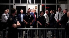 Reactions as former President Donald Trump arraigned in New York City