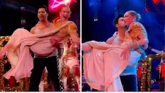 Watch: Varun Dhawan lifts Gigi Hadid during his performance on day 2 of the Nita Mukesh Ambani Cultural Centre's launch