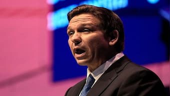 Florida Governor Ron DeSantis bashes Republican competitor Donald Trump as 2024 campaign swing begins