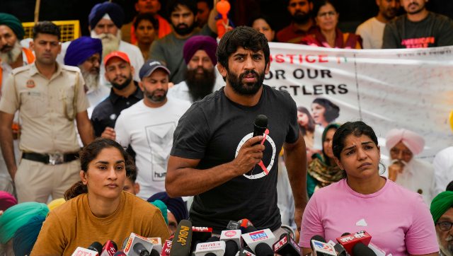 Wrestlers accept Brij Bhushan Sharan Singh's challenge, Bajrang Punia says 'ready to undergo narco test' Wrestlers accept Brij Bhushan Sharan Singh's challenge, Bajrang Punia says 'ready to undergo narco test'