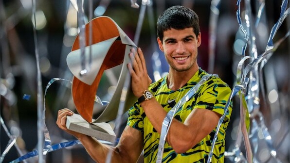 Madrid Open: Carlos Alcaraz 'at the door' to World No 1 after successful title defence