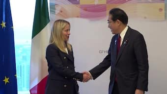 G7 Summit: Prime Ministers of Italy and Japan look to bolster tech, microchip cooperation
