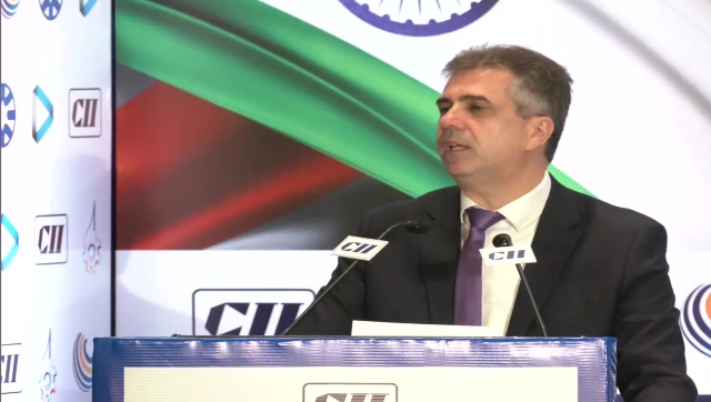 Israeli Foreign Minister Eli Cohen cuts short India visit citing 'security update' Israeli Foreign Minister Eli Cohen cuts short India visit citing 'security update'