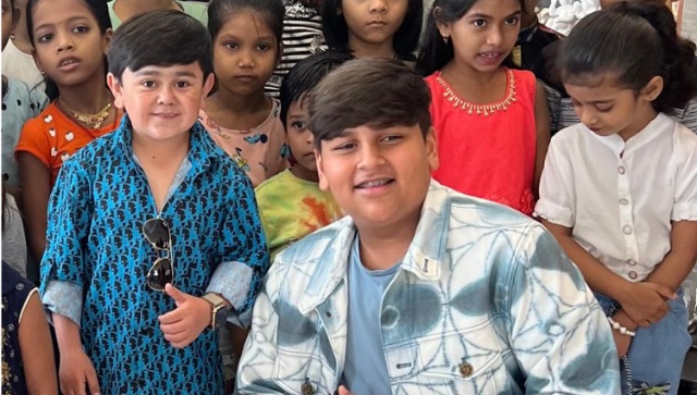 Star Abdu Rozik fulfils 13 year old Rudransh Gowani’s wish by cutting cake Star Abdu Rozik fulfils 13 year old Rudransh Gowani’s wish by cutting cake