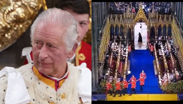 What is the spooky figure video that went viral at King Charles III's coronation? What is the spooky figure video that went viral at King Charles III's coronation?