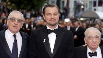 Leonardo DiCaprio praises Martin Scorsese's epic 'reckoning with past' at Cannes