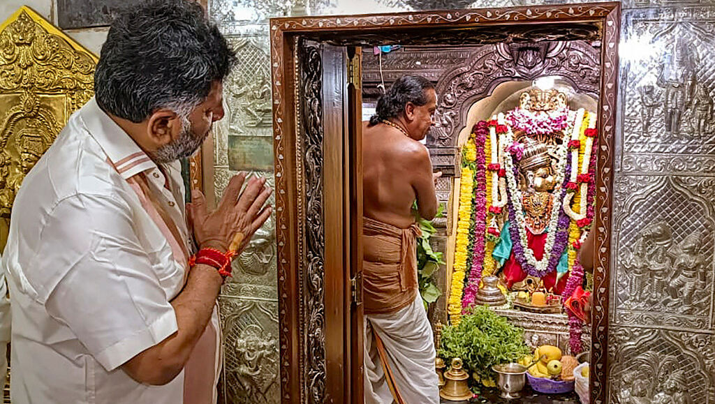 DK Shivakumar: In striking distance of becoming next Karnataka CM, Congress leader faces a party over self litmus test DK Shivakumar: In striking distance of becoming next Karnataka CM, Congress leader faces a party over self litmus test