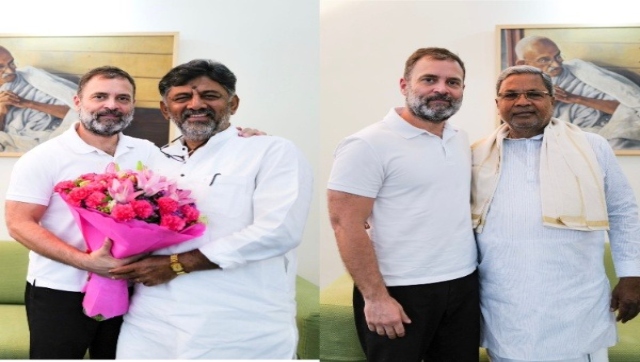Karnataka CM race: DK Shivakumar to meet Congress chief Kharge, Rahul Gandhi again this evening Karnataka CM race: DK Shivakumar to meet Congress chief Kharge, Rahul Gandhi again this evening