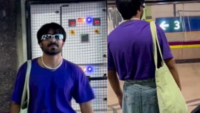 Delhi men wear skirts in metro, internet calls them 'coolest boys' Delhi men wear skirts in metro, internet calls them 'coolest boys'