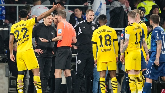 Jurgen Klopp calls for coach's challenge after Dortmund no-penalty call Jurgen Klopp calls for coach's challenge after Dortmund no-penalty call