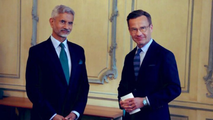 EAM S Jaishankar holds meeting with Sweden PM Ulf Kristersson