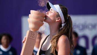 Elina Svitolina wins Strasbourg, donates prize money to kids of Ukraine