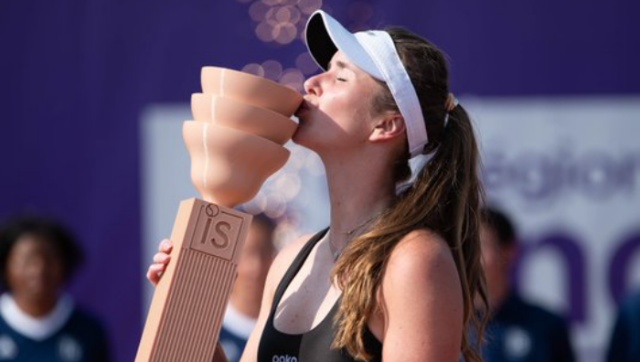 Elina Svitolina wins Strasbourg, donates prize money to kids of Ukraine Elina Svitolina wins Strasbourg, donates prize money to kids of Ukraine