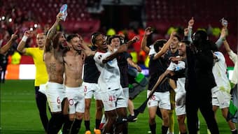 Watch: Erik Lamela scores in extra-time as Sevilla beat Juventus to reach Europa League final