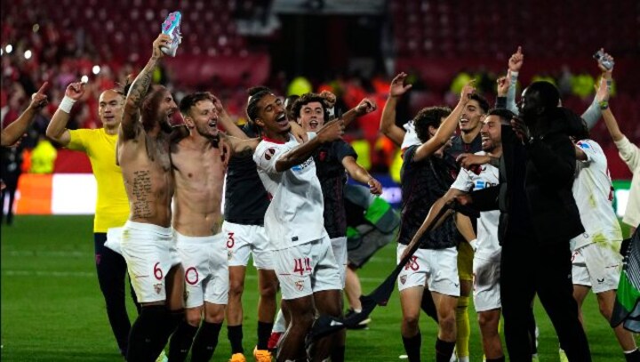 Watch: Erik Lamela scores in extra-time as Sevilla beat Juventus to reach Europa League final