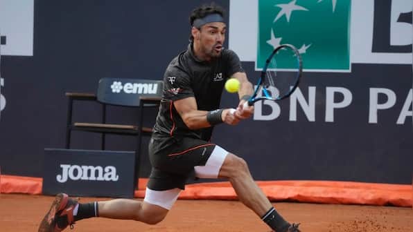 Italian Open: Fabio Fognini defeats Andy Murray in Rome battle of tennis dads