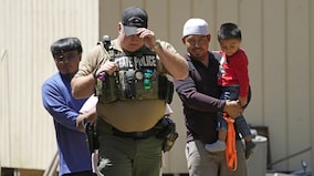 US: Hunt ends after Texas shooter accused of killing 5 found hiding in laundry pile
