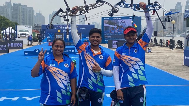 Archery World Cup Stage 2: Prathamesh Jawkar stuns top-ranked player for gold; Ojas-Vennam win another mixed gold Archery World Cup Stage 2: Prathamesh Jawkar stuns top-ranked player for gold; Ojas-Vennam win another mixed gold