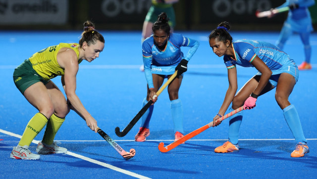 India women's hockey team go down fighting in 2-3 defeat against Australia A India women's hockey team go down fighting in 2-3 defeat against Australia A