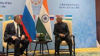 EAM Jaishankar meets Russian counterpart Sergey Lavrov ahead of SCO summit