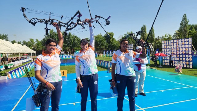 Archery Asia Cup: Indian compound archers sweep all medals on offer in dominant display Archery Asia Cup: Indian compound archers sweep all medals on offer in dominant display