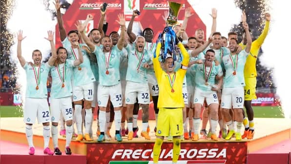 Lautaro Martinez double secures Italian Cup title for Inter Milan over Fiorentina