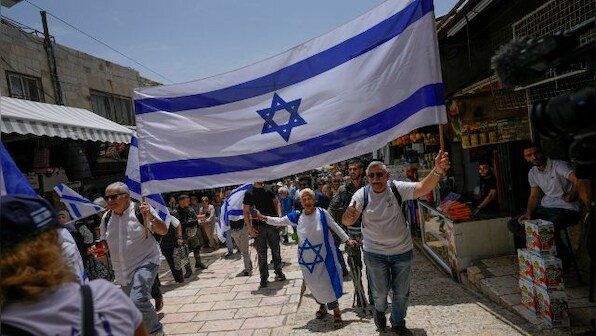 Israel deploys heavy police presence ahead of contentious march by flag-waving Jewish nationalists in Jerusalem