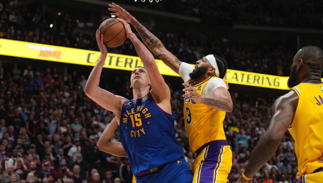 NBA: Nikola Jokic leads Nuggets past Lakers 132-126 in Western Conference finals opener NBA: Nikola Jokic leads Nuggets past Lakers 132-126 in Western Conference finals opener