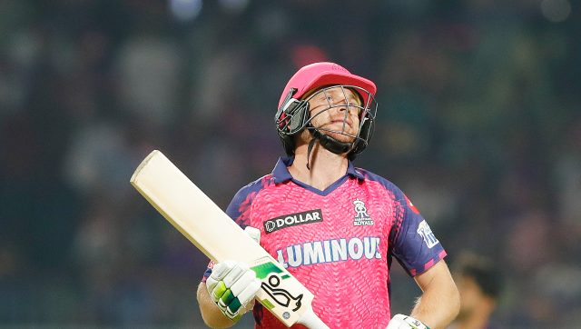 IPL 2023: Jos Buttler fined for violating Code of Conduct during KKR vs RR game IPL 2023: Jos Buttler fined for violating Code of Conduct during KKR vs RR game
