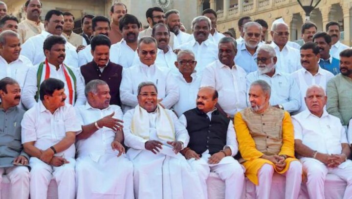 Karnataka Elections 2023: BJP slightly ahead of Congress as early trends of counting of votes emerge