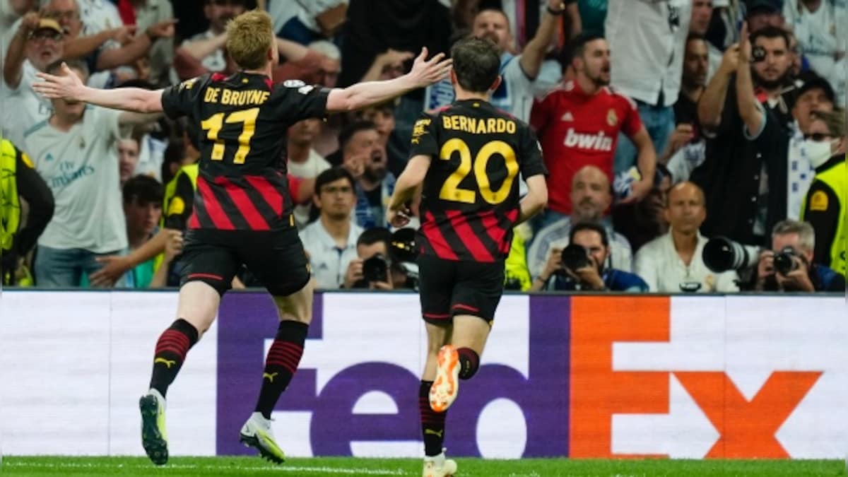 Champions League: Kevin de Bruyne rocket leaves Manchester City, Real Madrid level after first leg