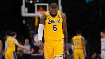 NBA: LeBron James posts historic first half, questions future after Lakers eliminated
